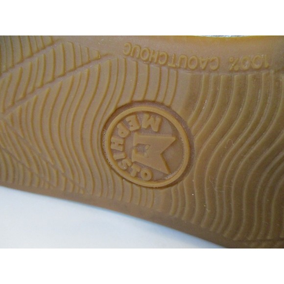 Mephisto Bretta Lace Up Sneakers Women's US Size 10 Cream Bronze Leather - Picture 15 of 16